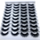 Thumbnail: 20 Pairs Natural False Eyelashes Fake Lashes Long Makeup 3d Mink Eyelashes