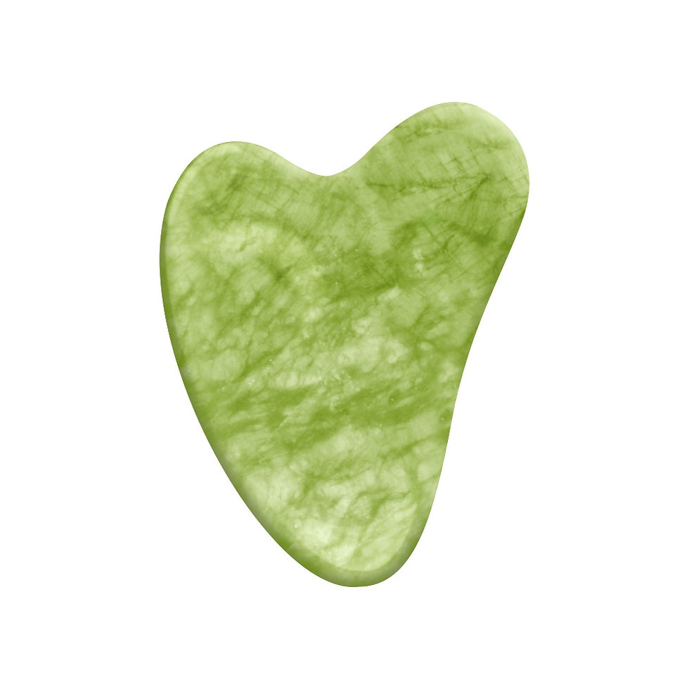 Thumbnail: US Jade Roller Massager for Face Roller Gua Sha Set Jade Stone Body