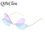 Miniatura: Dragonfly Sunglasses Women Vintage Steampunk Sun Glasses Female Rimless Shades