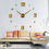 Thumbnail: Large Wall Clock Watch 3d Wall Clocks De Pared Home Decoration 3d Wall Stickers