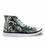 Thumbnail: Boy Vulcanize Shoes Men's High Top Shoes Cool Punk Skull Printing Canvas Shoe