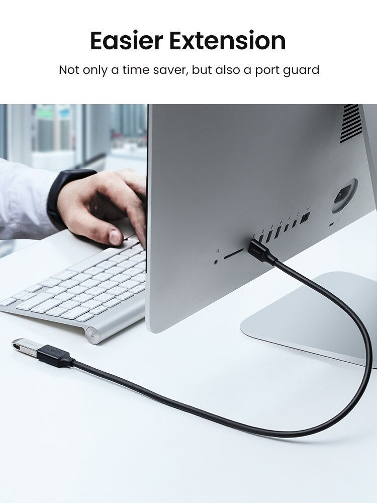 Thumbnail: USB 3.0 Cable for Smart-Tv PS4 Xbox One SSD USB 3.0 2.0 USB Extender Cord
