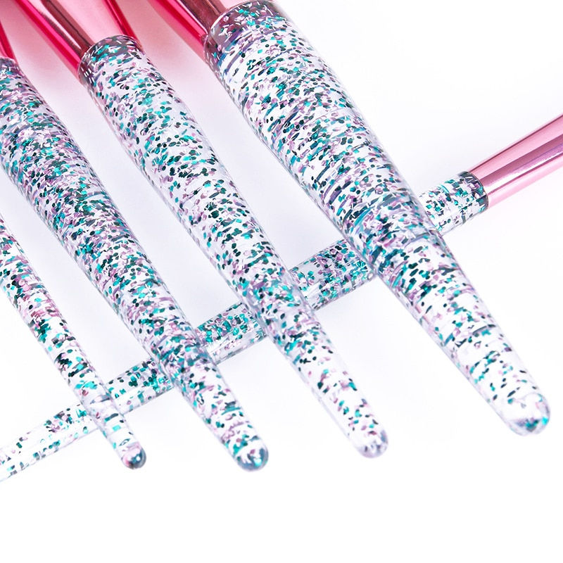 Thumbnail: 7/10 High-Quality Professional Makeup Brushes Set Eyeshadow Powder Foundation