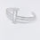 Thumbnail: Cross Cuff Bracelet, Silver