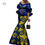 Thumbnail: 2 Piece Women Set Dashiki African Short Sleeve Two Piece Set Crop Top Suit Long