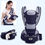縮圖：New 0-48 Month Ergonomic Baby Carrier Infant Baby Hipseat Carrier 3 in 1 Front