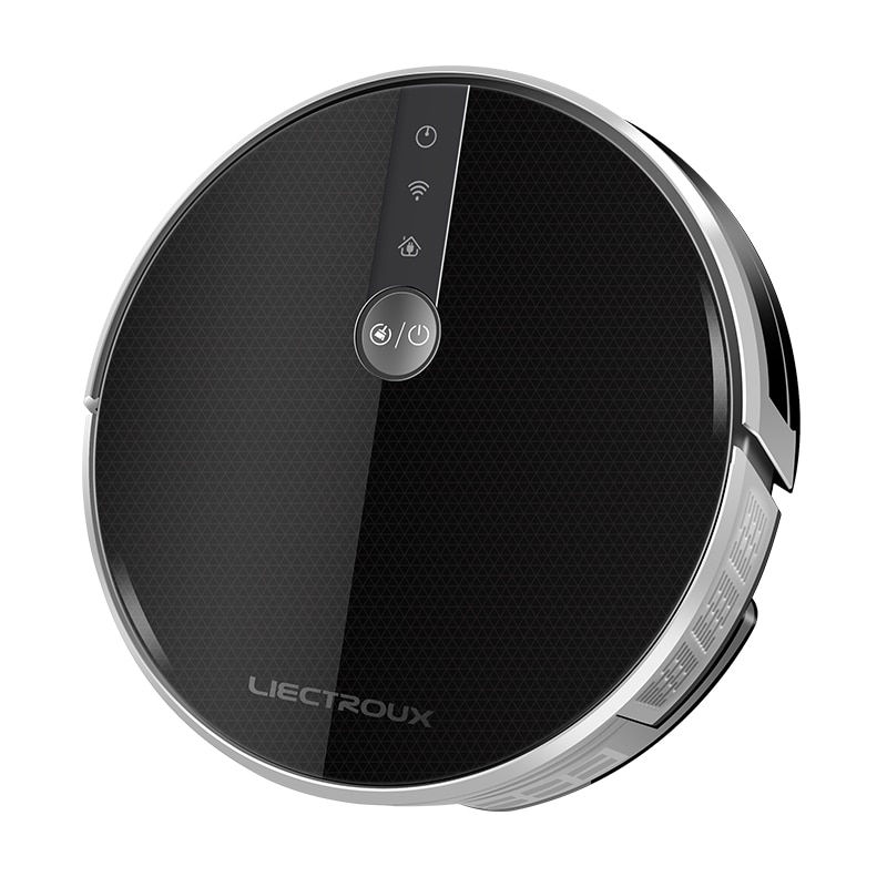 Thumbnail: LIECTROUX C30B Robot Vacuum Cleaner Map Navigation,WiFi App,4000Pa Suction,Smart