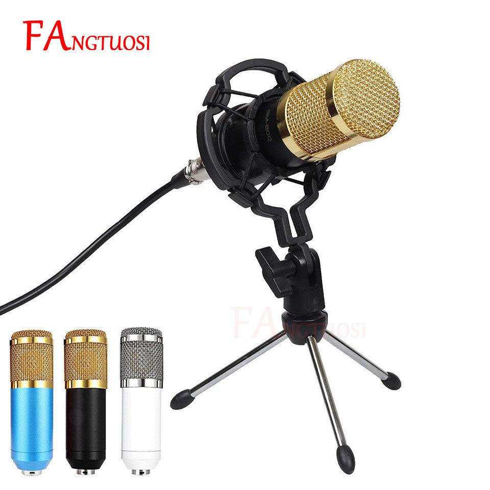 BM 800 Microphone Condenser Sound Recording Microphone With Shock Mount