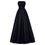 תמונה ממוזערת: Dark Royal Blue Strapless Long Evening Dress Cheap Beading Lace