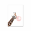 Thumbnail: Pink Bubble Elephant Giraffe Child Poster Animal Wall Art Canvas Nursery Print