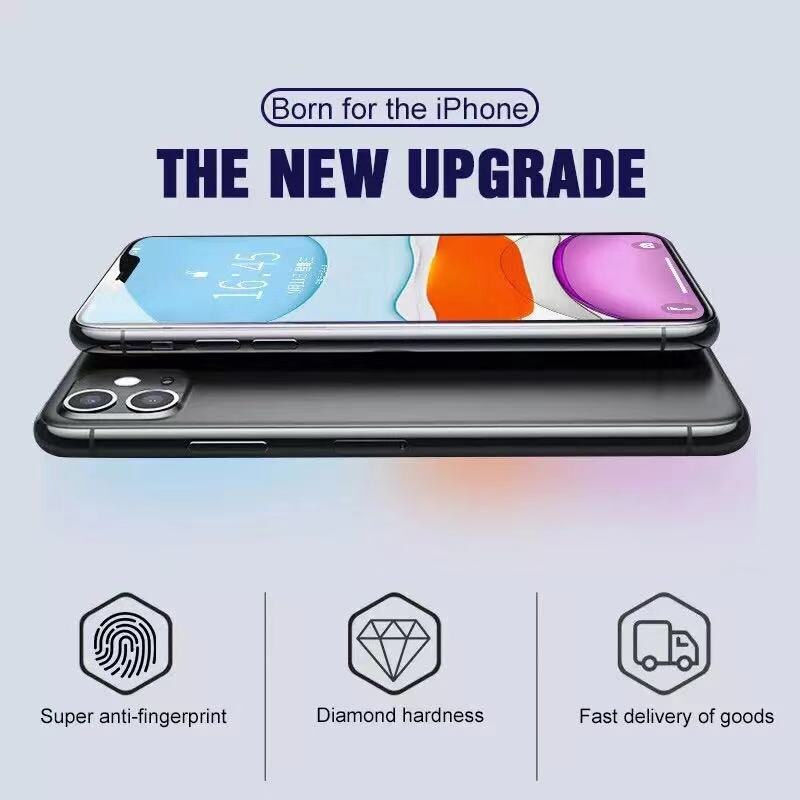 Thumbnail: Tempered Glass for iPhone 12 12 Pro Max 9H Hard Safety Protective Glass