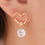 Thumbnail: Crystal Flower Drop Earrings for Women Fashion Jewelry Gold Colour Rhinestones