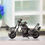 Thumbnail: 14cm Motorcycle Model Retro Motor Figurine Metal Decoration Handmade Iron