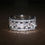 Thumbnail: Handmade Eternity Promise Crystal Ring AAA Cz Zircon Engagement Wedding Band