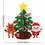Thumbnail: OurWarm DIY Felt Christmas Tree Snowman With Ornaments Fake Christmas Tree
