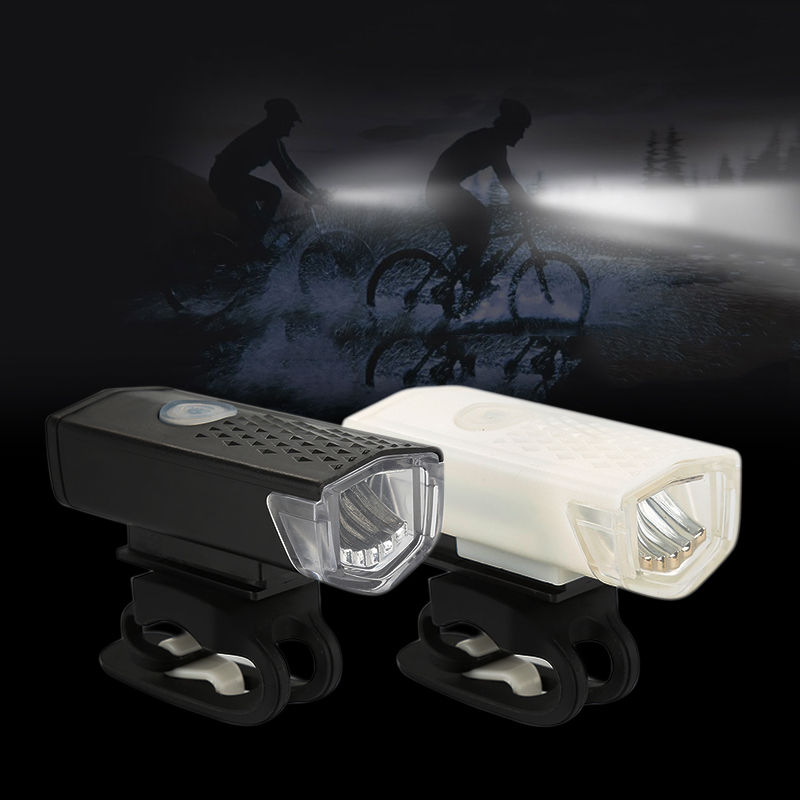 Thumbnail: Bicycle Light Waterproof USB Rechargeable Front LED Bike Cycling Lamp Torch