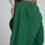 Thumbnail: Round Neck Rib Knitted Sweater With Long Sleeves in Green