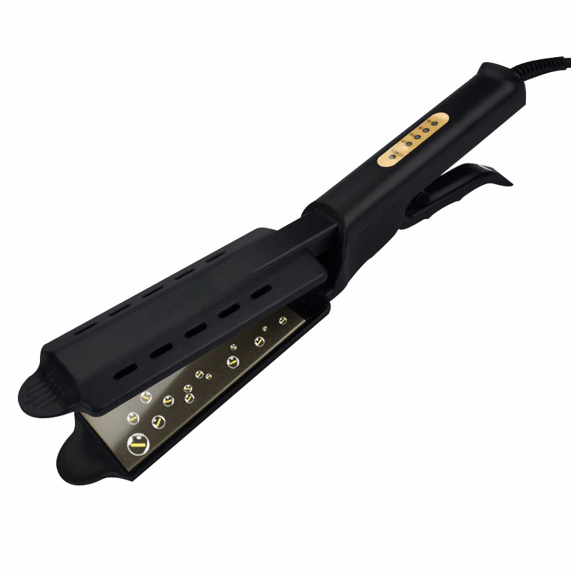 Thumbnail: Hair Straightener Four-Gear Temperature Adjustment Ceramic Tourmaline Ionic