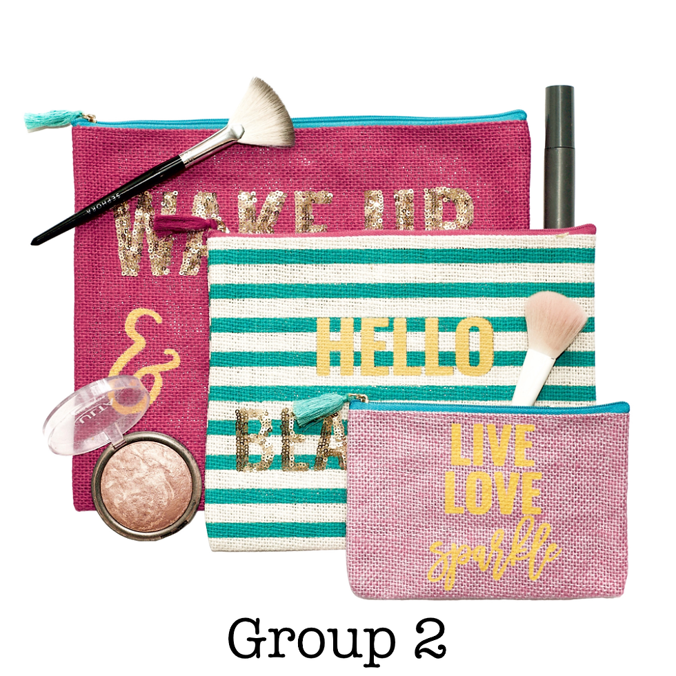 Thumbnail: Cosmetic Bag Set | 3 Pieces