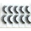 Thumbnail: 5 Pairs Mink Eyelashes 3D False Lashes Thick Crisscross Makeup Eyelash Extension