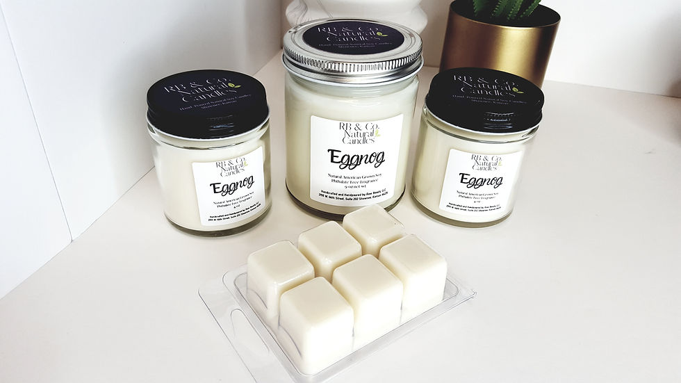 Thumbnail: Eggnog | Natural Soy Candle | Hand-Poured and Hand-Crafted