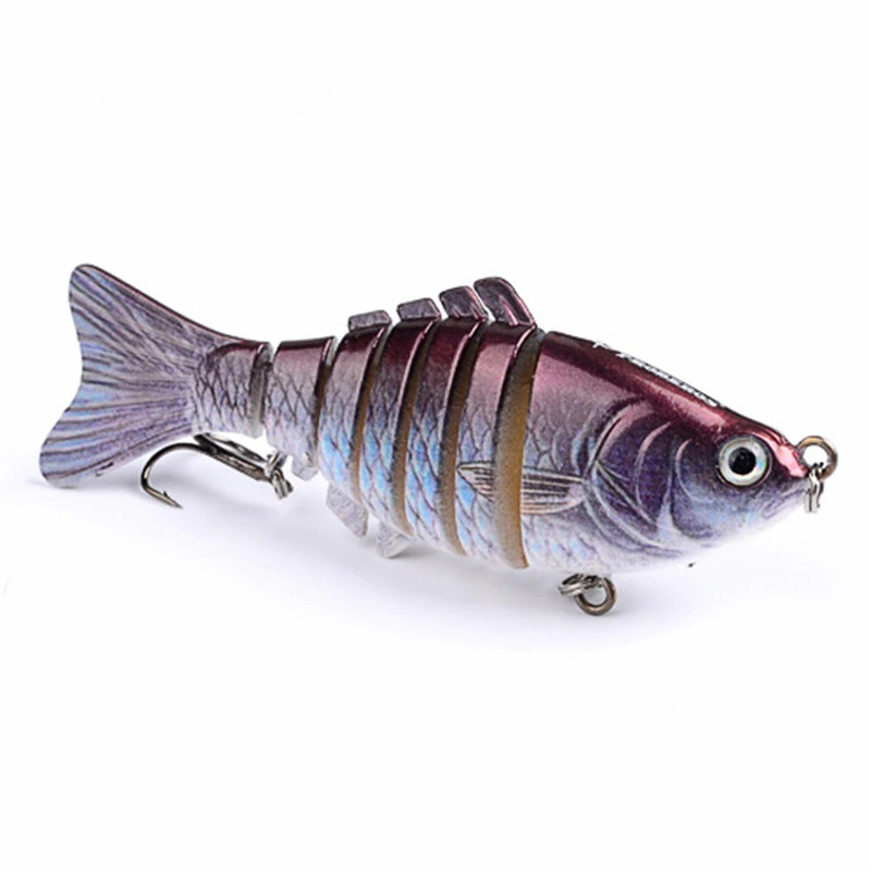 Thumbnail: 1pcs/Fishing Gear Bionic Multi-Section Swim Hard Bait10cm/15.5g Artificial