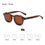 Thumbnail: Johnny Depp Clip-On Polarized Sunglasses Brand Retro Style Top Quality Frame C11