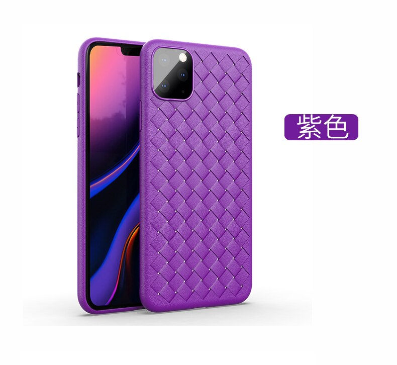 Thumbnail: Breathable Mesh Case for iPhone 11 Pro Max 12 Mini XS 6S 7 8 Plus X XR Leather