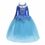 Thumbnail: Snow Girls Dress Princess Costume Halloween Carnival Children Dress  4-10 Years