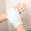 Thumbnail: 2 Pairs (4pcs) White Scrub Massage Exfoliating Spa Body Scrubber