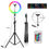 Thumbnail: 10 Inch Rgb Video Light 16Colors Rgb Ring Lamp for Phone With Remote Camera