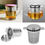 Thumbnail: Reusable Mesh Tea Infuser With Lid Tea Strainer Teapot Stainless Steel Loose