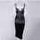 Thumbnail: Chest Hollow Out Sexy Dresse Women Summer Spaghetti Straps Birthday Bodycon