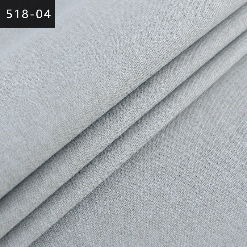 Thumbnail: Linen Fabric Textile Fabrics Solid Fabric for Sofa Furniture Plain
