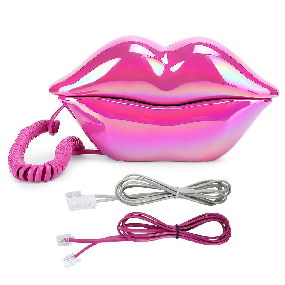 Thumbnail: Creative Lips Telephone Electroplate