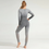 Thumbnail: Yoga Set Workout Gym Suit for Women Long Sleeves Yoga Top Seamless
