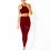 Thumbnail: Ashton Set - Sports Bra & Leggings - Maroon
