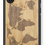Thumbnail: Slim Wooden Phone Case (Bamboo Inlay - World Map Traveler)