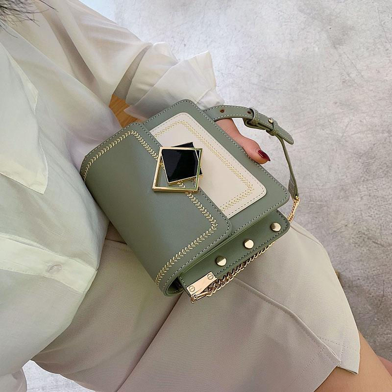 Thumbnail: Special Lock Design Travel Handbags