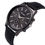 Thumbnail: Retro Design Men Watch Wrist Casual Net With Stars Black Luxury Business Clock