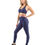 Thumbnail: SALE! 50% OFF! Venice Activewear Sports Bra - Navy [MADE IN ITALY] - Size Small