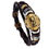 Thumbnail: Punk Zodiac Signs Aries Leo Bracelet Constellations Charm Men Bracelets Virgo
