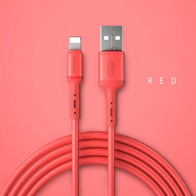 Thumbnail: USB Cable for iPhone 12 11 Pro Max X XR XS 8 7 6 6s 5 5s Fast Data Charging