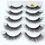 Thumbnail: 5 Pairs Mink Eyelashes 3D False Lashes Thick Crisscross Makeup Eyelash Extension