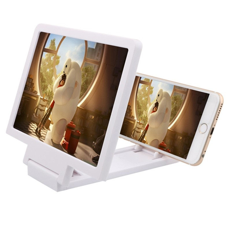 Thumbnail: 3D Phone Screen Magnifier Amplifying Phone Desktop Bracket 3D HD Movie
