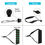 Thumbnail: 11pcs/Set Fitness Resistance Tube Band Yoga Gym Stretch Pull Rope Exercise