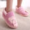 Thumbnail: Home Slippers Cartoon Cat Shoes Non-Slip Soft Winter Warm House Slippers I