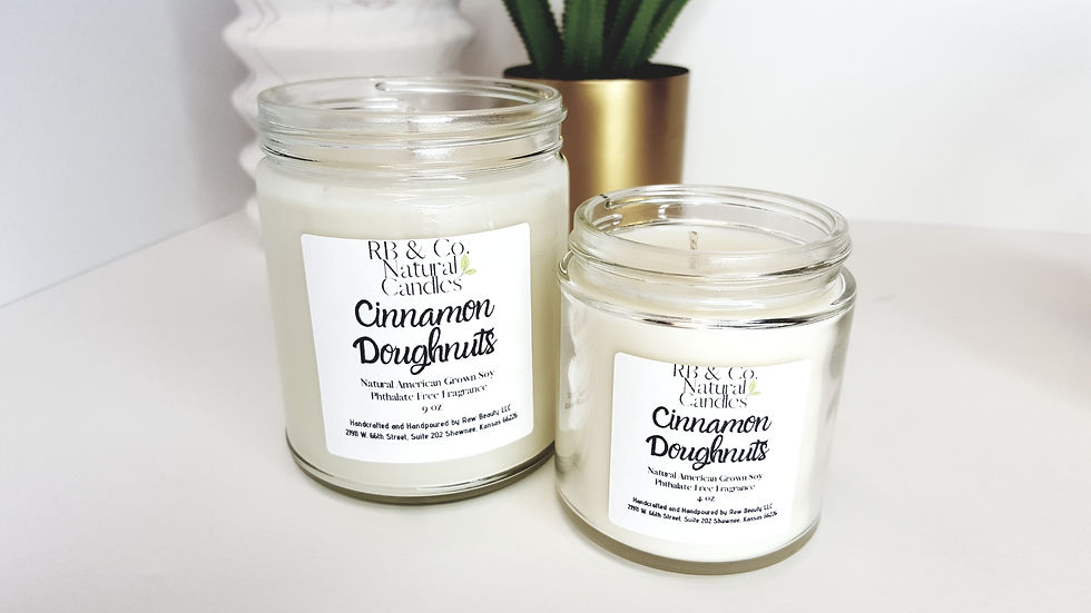 Thumbnail: Cinnamon Doughnuts | Natural Soy Candle | Hand-Poured and Hand-Crafted