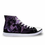 Thumbnail: Boy Vulcanize Shoes Men's High Top Shoes Cool Punk Skull Printing Canvas Shoe