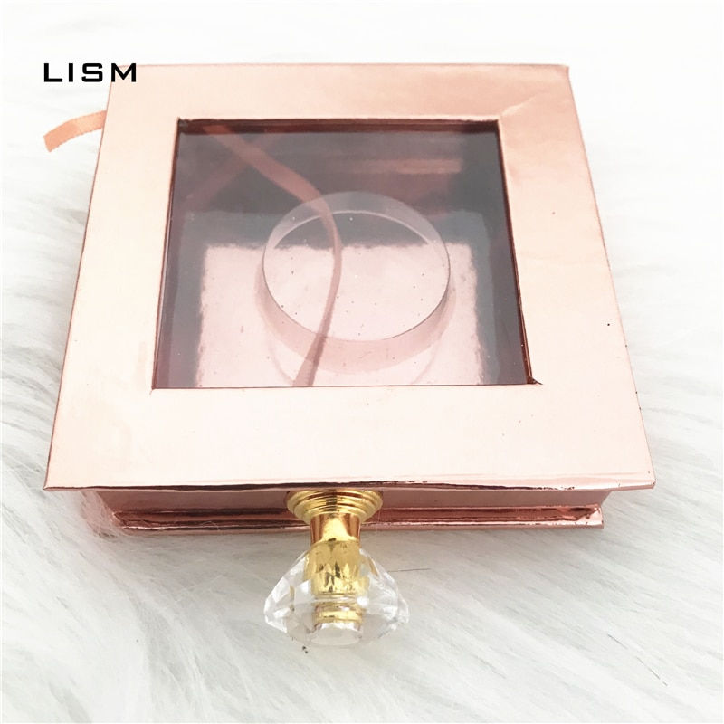 Thumbnail: Square Lash Box Alse Eyelash Packaging Box Fake 3d Mink Lashes Boxes Faux Cils